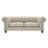 Raleigh 3 Sits Chesterfield Soffa Etna Cream