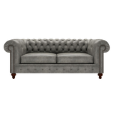 Raleigh 3 Sits Chesterfield Soffa Etna Grey