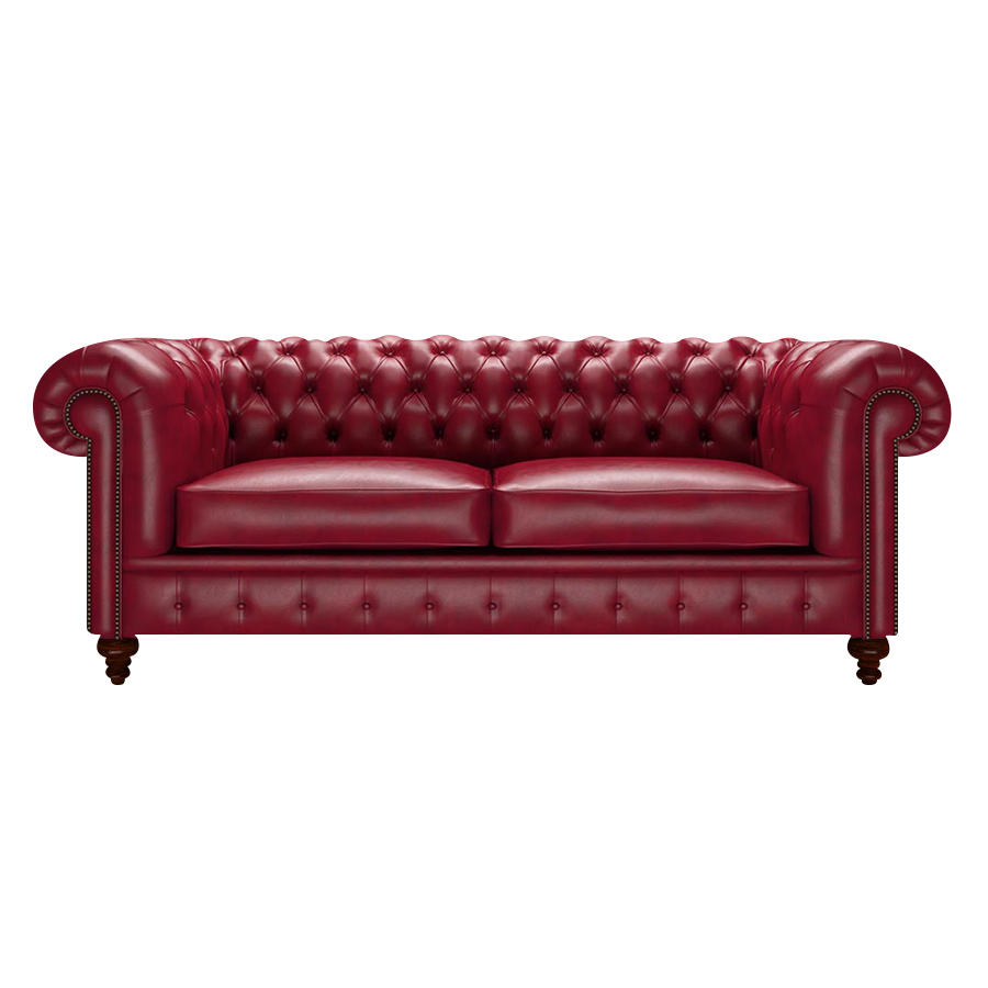 Raleigh 3 Sits Chesterfield Soffa Old English Gamay