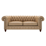 Raleigh 3 Sits Chesterfield Soffa Old English Parchment