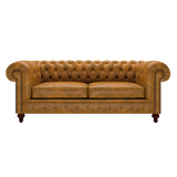 Raleigh 3 Sits Chesterfield Soffa Tudor Mustard