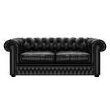 Shackleton 3 Sits Chesterfield Soffa Birch Black