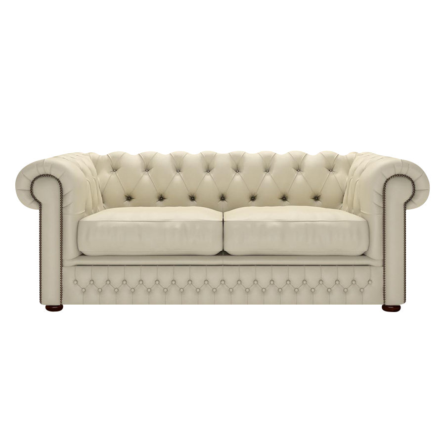 Shackleton 3 Sits Chesterfield Soffa Birch Ivory
