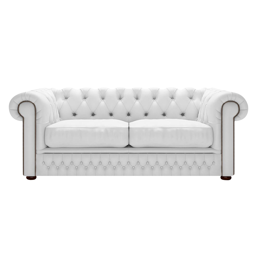 Shackleton 3 Sits Chesterfield Soffa Birch White