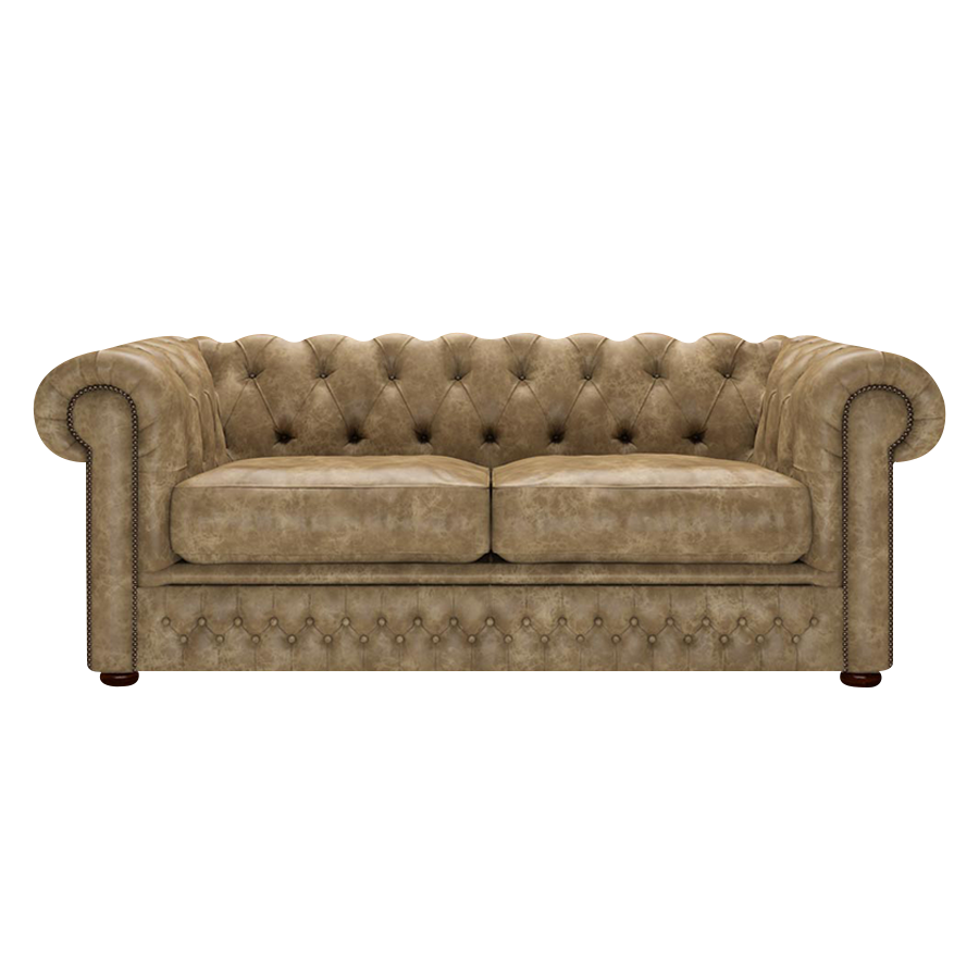 Shackleton 3 Sits Chesterfield Soffa Etna Beige