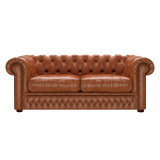 Shackleton 3 Sits Chesterfield Soffa Old English Bruciato