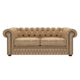 Shackleton 3 Sits Chesterfield Soffa Old English Parchment
