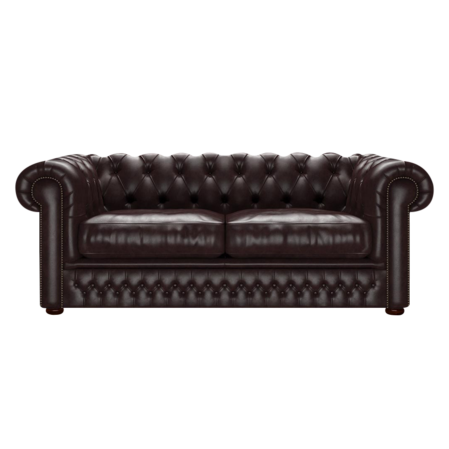 Shackleton 3 Sits Chesterfield Soffa Old English Smoke
