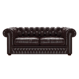 Shackleton 3 Sits Chesterfield Soffa Old English Smoke