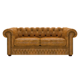 Shackleton 3 Sits Chesterfield Soffa Tudor Mustard