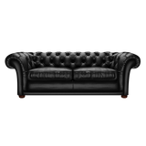 Shakespeare 3 Sits Chesterfield Soffa Birch Black