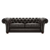 Shakespeare 3 Sits Chesterfield Soffa Birch Brown