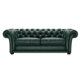 Shakespeare 3 Sits Chesterfield Soffa Birch Forest Green