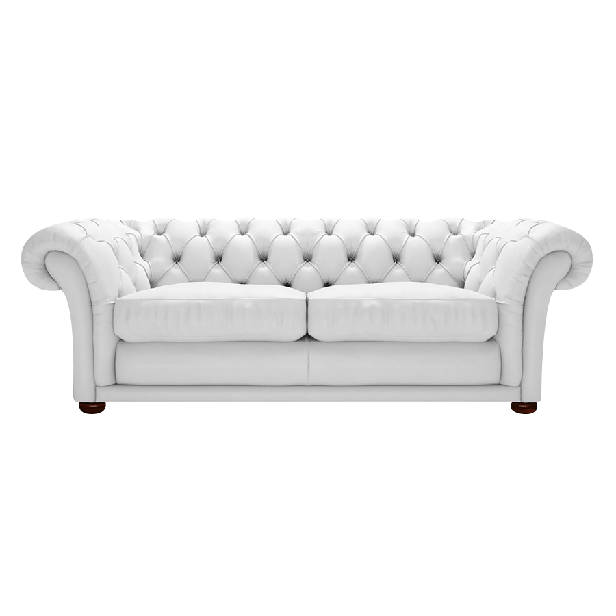 Shakespeare 3 Sits Chesterfield Soffa Birch White
