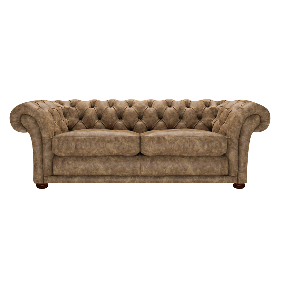 Shakespeare 3 Sits Chesterfield Soffa Etna Camel