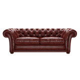 Shakespeare 3 Sits Chesterfield Soffa Old English Chestnut