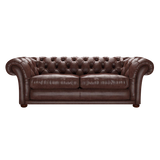 Shakespeare 3 Sits Chesterfield Soffa Old English Dark Brown
