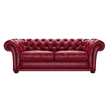 Shakespeare 3 Sits Chesterfield Soffa Old English Gamay