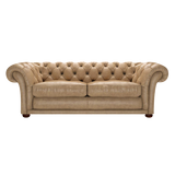 Shakespeare 3 Sits Chesterfield Soffa Old English Parchment