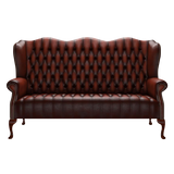 Wade 3 Sits Chesterfield Soffa Antique Chestnut