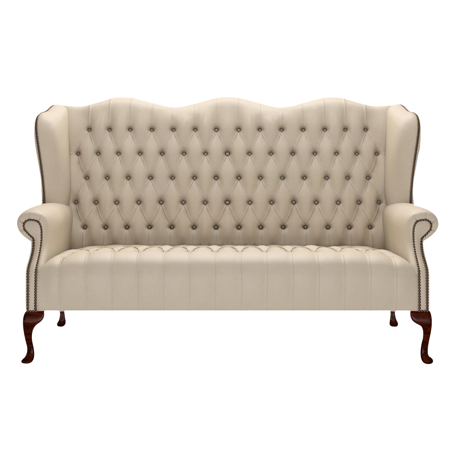 Wade 3 Sits Chesterfield Soffa Birch Blush Beige