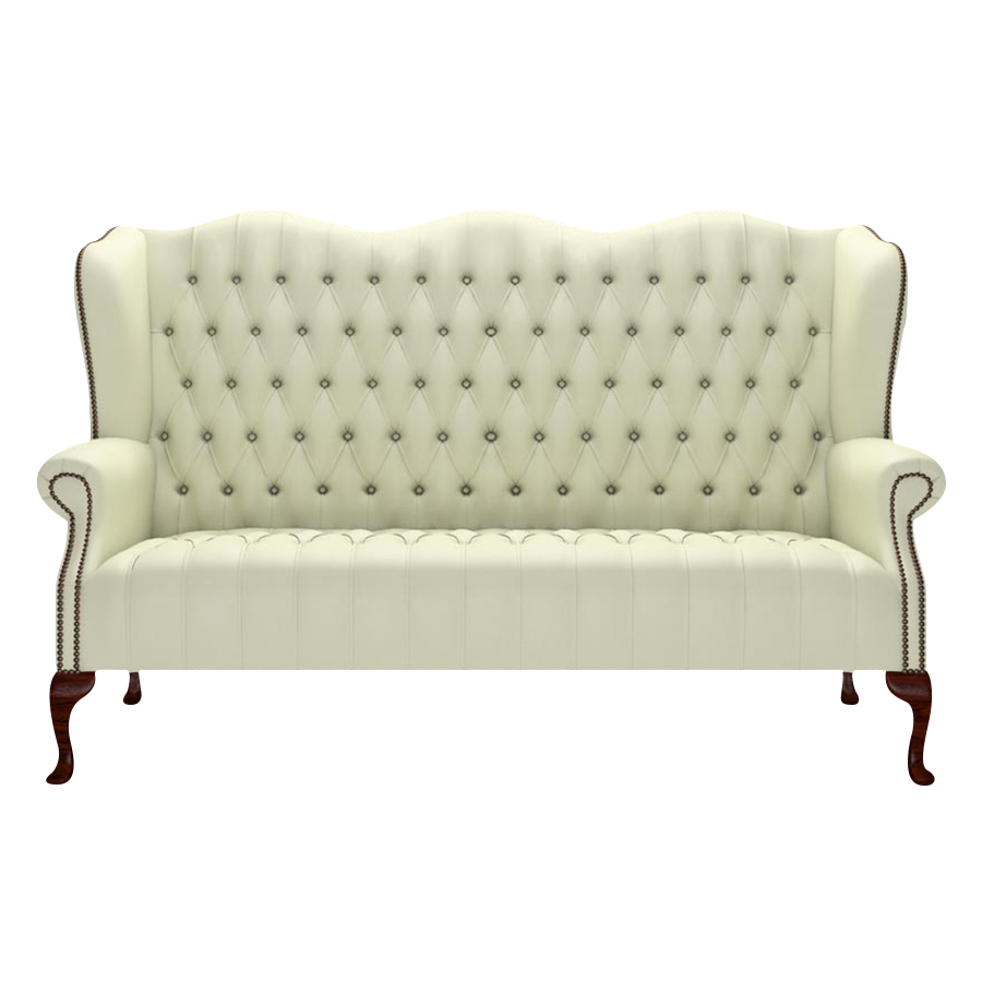 Wade 3 Sits Chesterfield Soffa Birch Cream