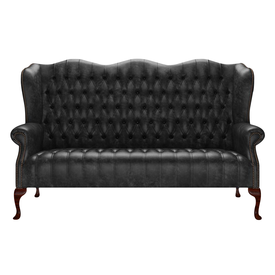 Wade 3 Sits Chesterfield Soffa Etna Black