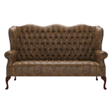 Wade 3 Sits Chesterfield Soffa Etna Brandy
