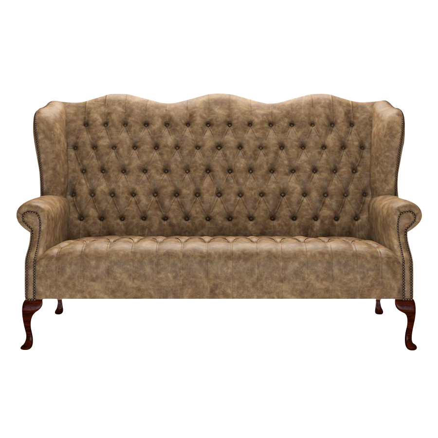 Wade 3 Sits Chesterfield Soffa Etna Camel