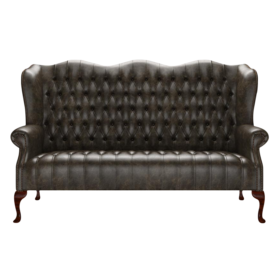 Wade 3 Sits Chesterfield Soffa Old English Alga
