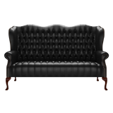 Wade 3 Sits Chesterfield Soffa Old English Black