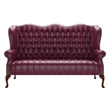 Wade 3 Sits Chesterfield Soffa Old English Burgundy
