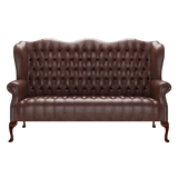 Wade 3 Sits Chesterfield Soffa Old English Dark Brown