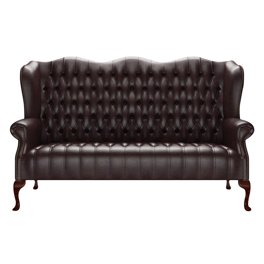 Wade 3 Sits Chesterfield Soffa Old English Smoke
