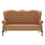 Wade 3 Sits Chesterfield Soffa Old English Tan