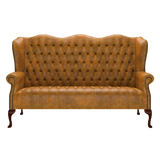 Wade 3 Sits Chesterfield Soffa Tudor Mustard