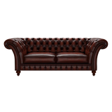 Wordsworth 3 Sits Chesterfield Soffa Antique Chestnut