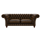 Wordsworth 3 Sits Chesterfield Soffa Antique Gold