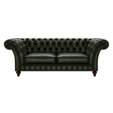 Wordsworth 3 Sits Chesterfield Soffa Antique Green