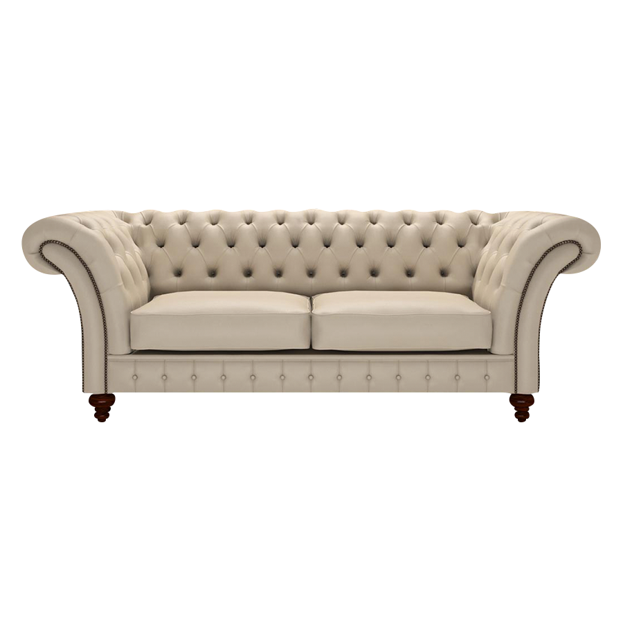 Wordsworth 3 Sits Chesterfield Soffa Birch Blush Beige