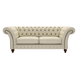 Wordsworth 3 Sits Chesterfield Soffa Birch Ivory