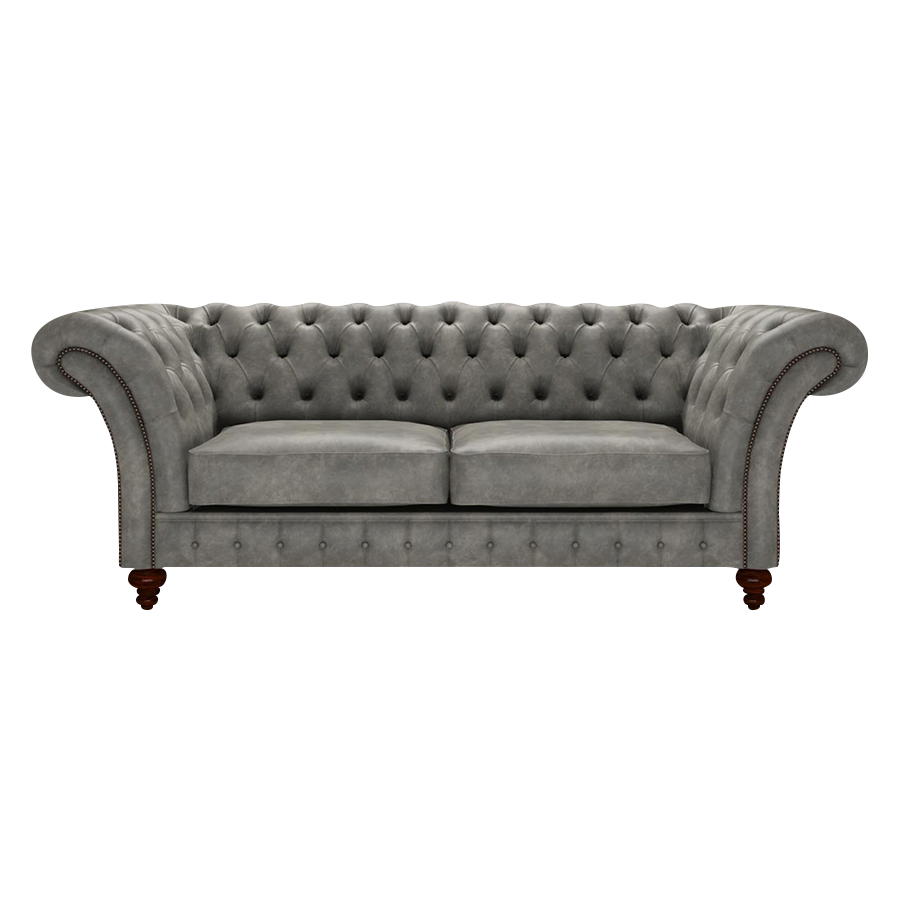 Wordsworth 3 Sits Chesterfield Soffa Etna Grey