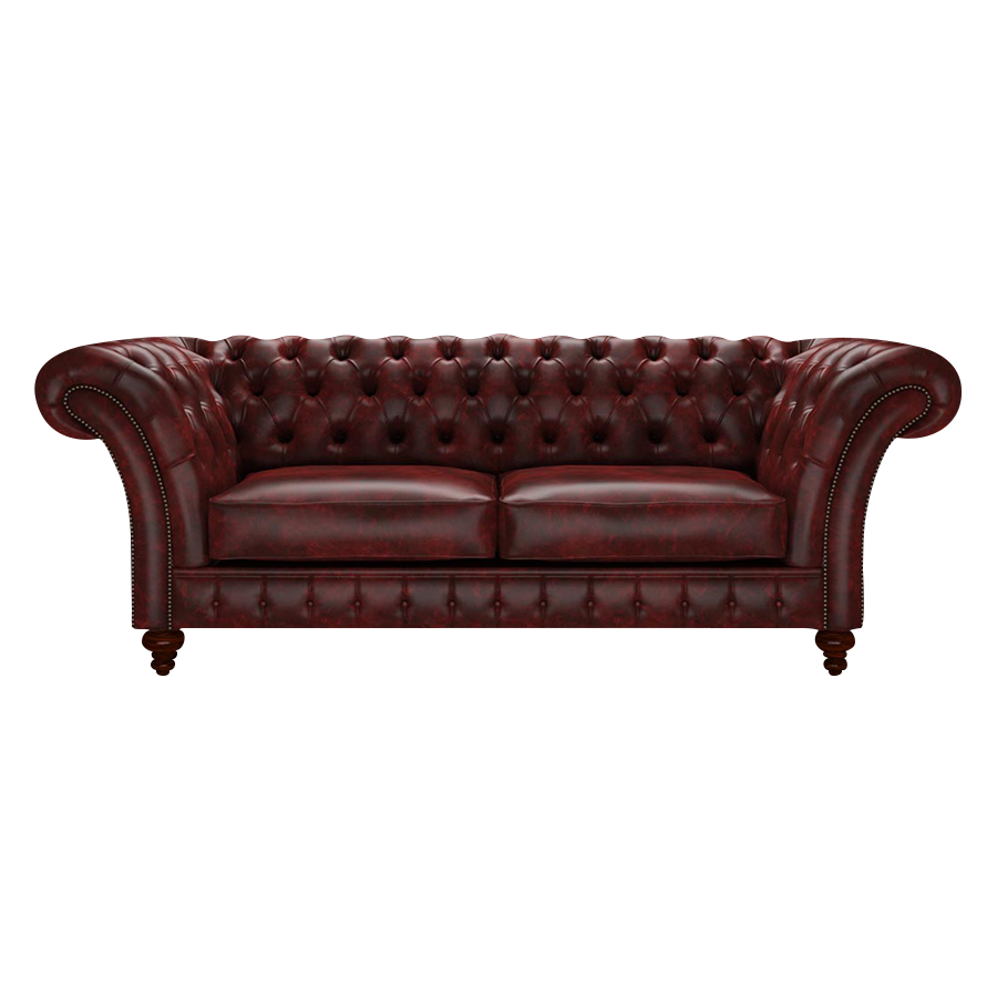 Wordsworth 3 Sits Chesterfield Soffa Etna Red