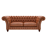 Wordsworth 3 Sits Chesterfield Soffa Old English Bruciato