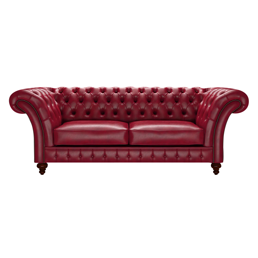 Wordsworth 3 Sits Chesterfield Soffa Old English Gamay