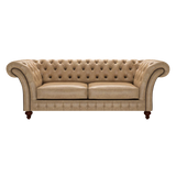 Wordsworth 3 Sits Chesterfield Soffa Old English Parchment