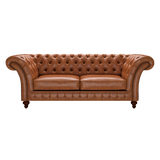 Wordsworth 3 Sits Chesterfield Soffa Old English Saddle