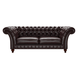 Wordsworth 3 Sits Chesterfield Soffa Old English Smoke