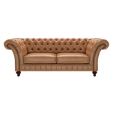 Wordsworth 3 Sits Chesterfield Soffa Old English Tan