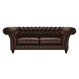 Wordsworth 3 Sits Chesterfield Soffa Tudor Mahogany